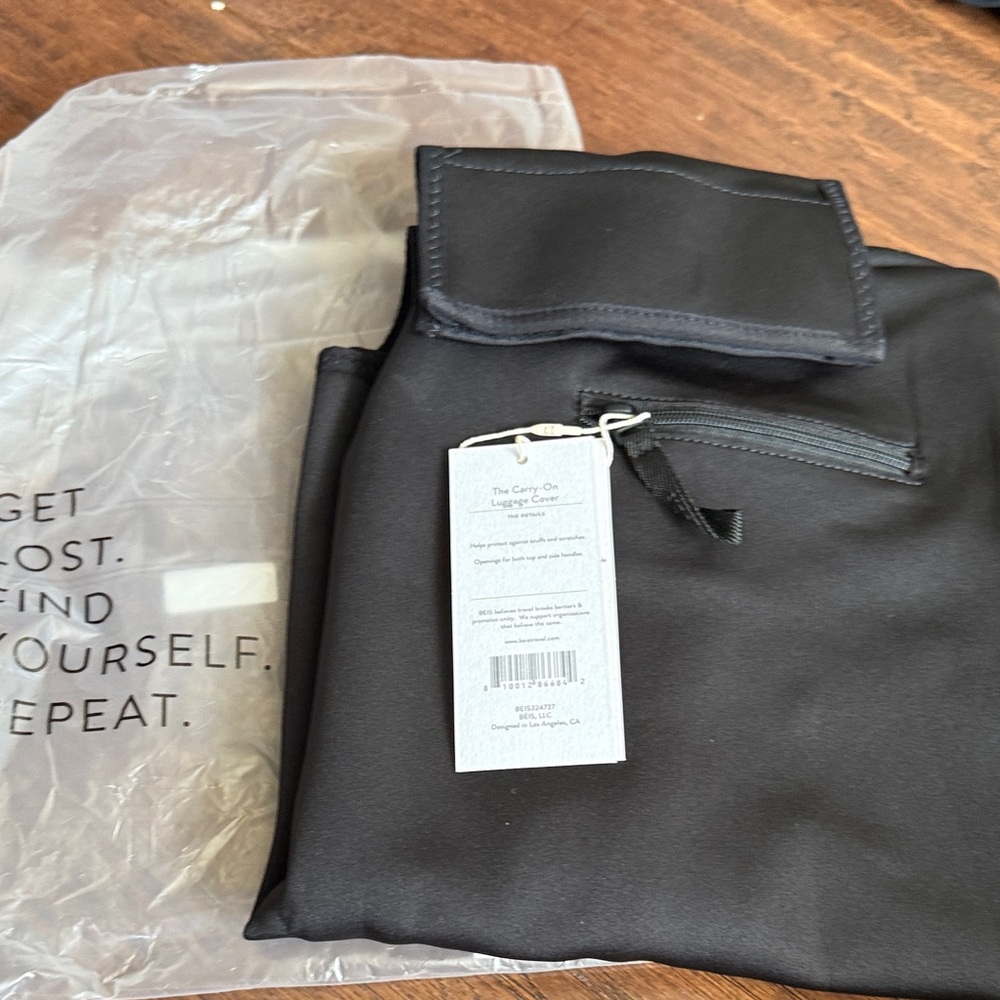BEIS Black Carry-On Luggage Cover